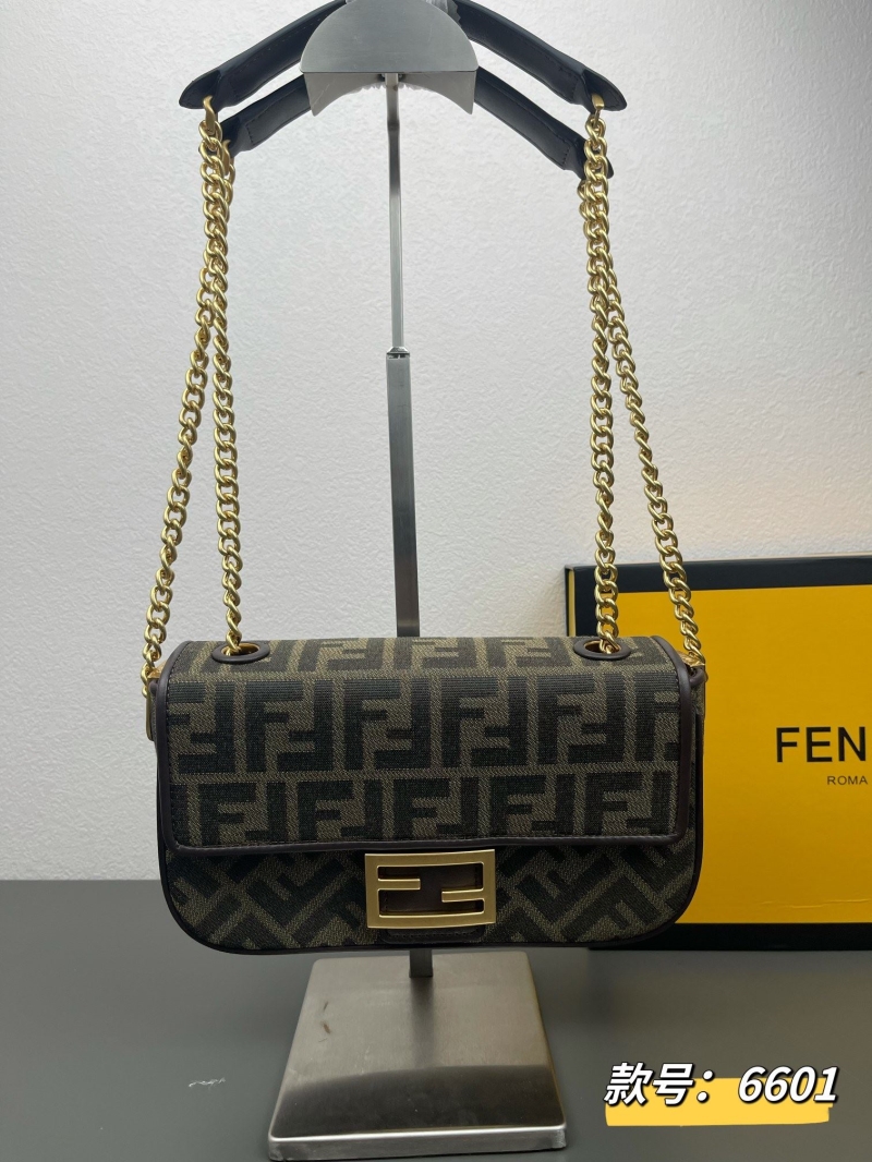 F**di top handle bags